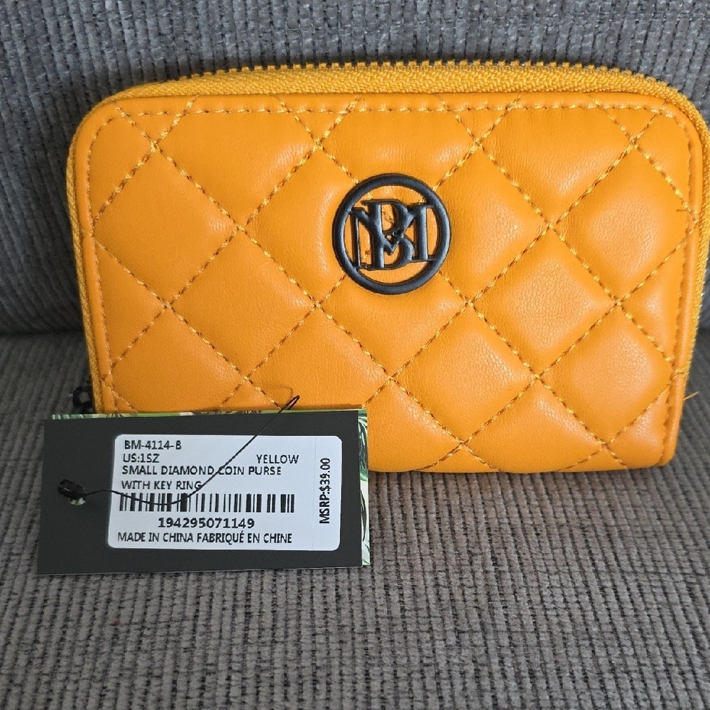 Badgley Mischka Quilted Crossbody Bag And Coinpurse Set, NWT - Picture 3 of 12